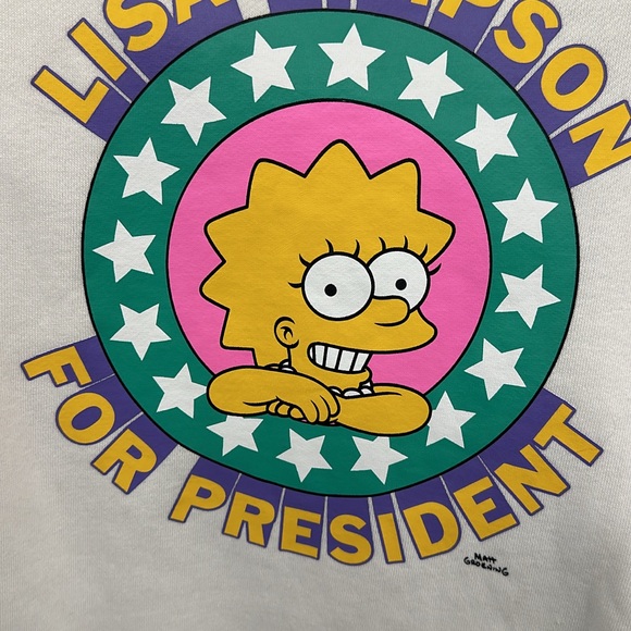 Simpsons x Vans - Lisa for president sweater— medium - Picture 5 of 5